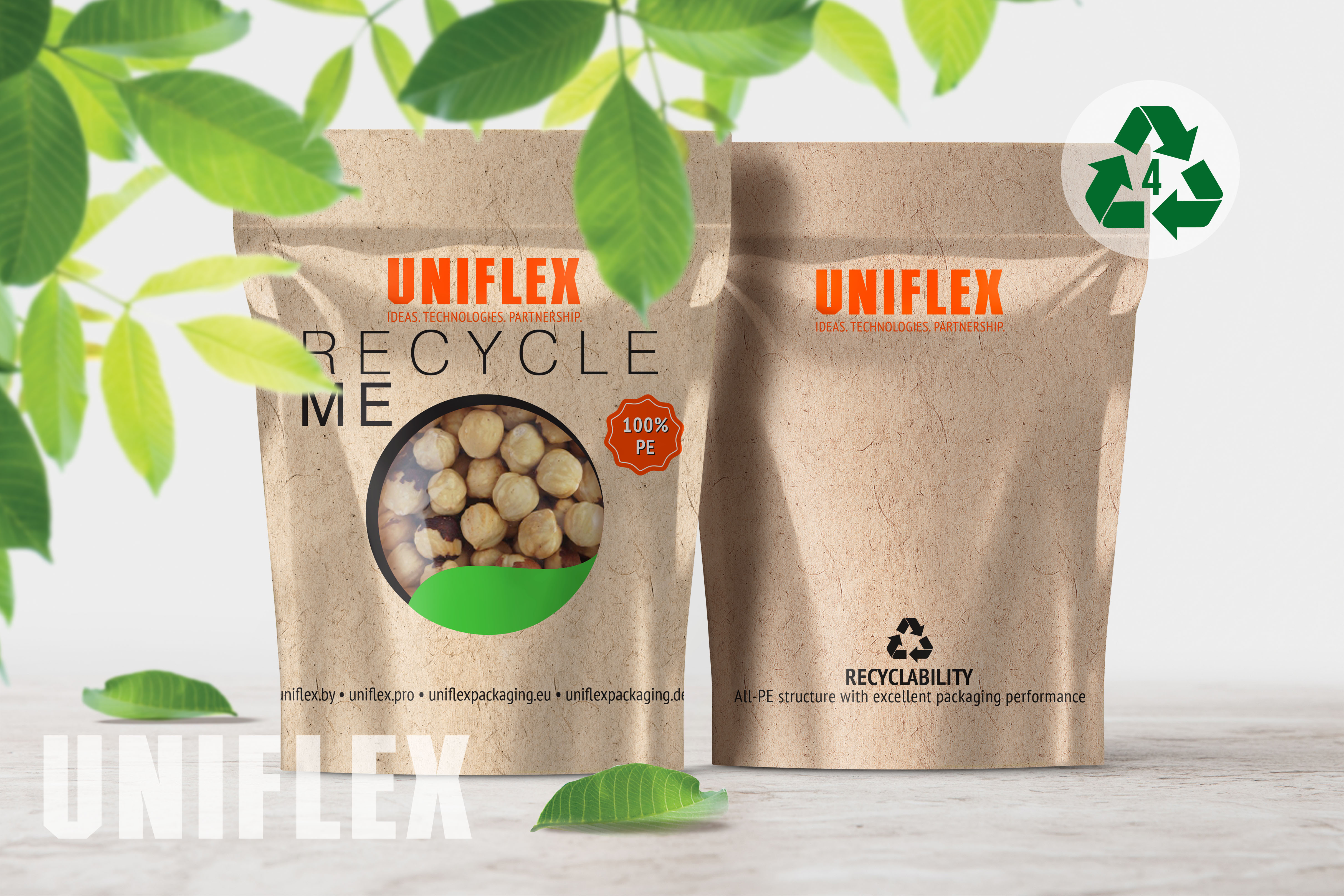 Recyclable flexible packaging - 1