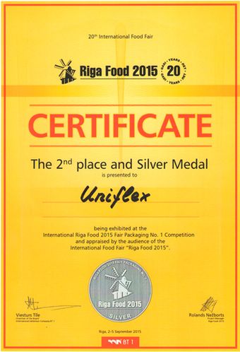 Riga Food 2015 best food packaging awards! - 1