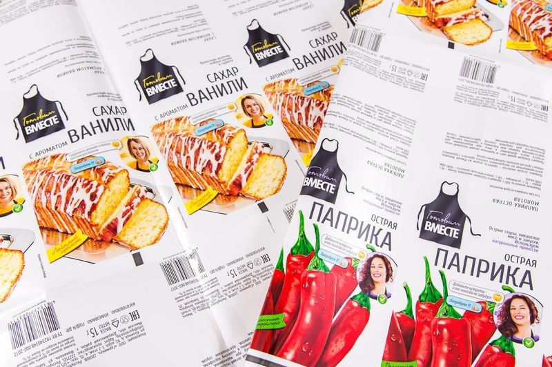 Flexible packaging for spices «Gotovım vmeste»