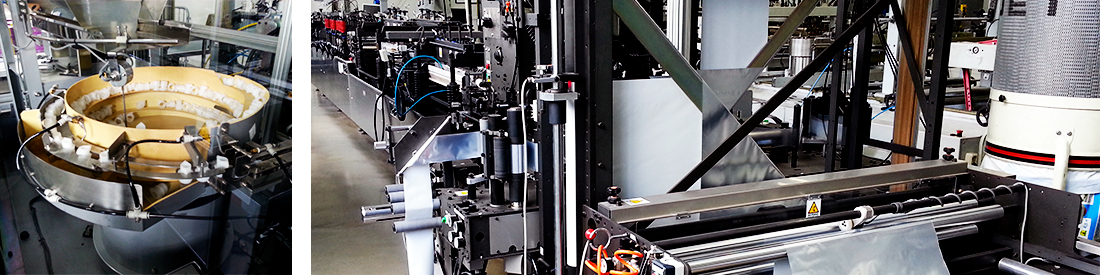 Vacuum bags making machines