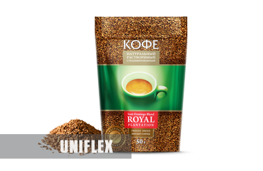 Sublimate coffee packaging